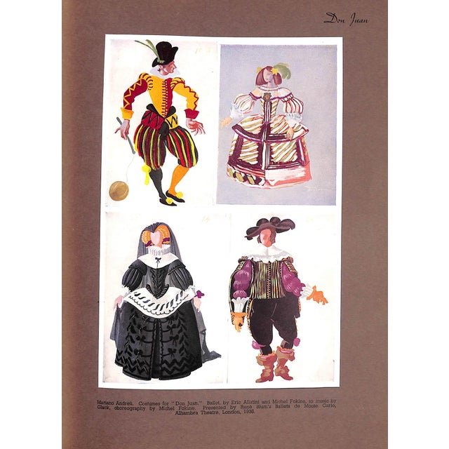 Traditional "Design for the Ballet" 1937 Beaumont, C. W. For Sale - Image 3 of 12