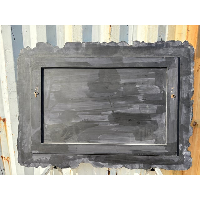 Post Modern Faux Marble Mesoamerican Inspired Wall Hanging Sculpture. Circa 1980s For Sale - Image 15 of 16