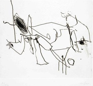 Afro Basaldella, Incisione, 1964, Etching