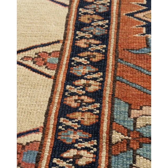 Red Antique Bakshaish Rug 4'8 X 7'4 For Sale - Image 8 of 17