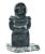 1950-60s Inuit Stone Carving Standing Woman With Braid For Sale - Image 4 of 8