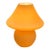 Glass Mushroom Lamp, 1970's For Sale