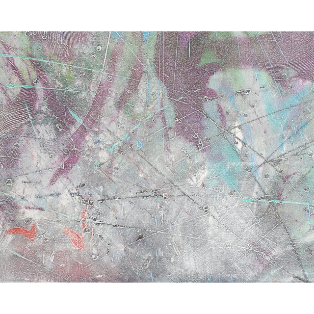 Abstract Oil on Canvas Painting by Anthony Louis Popcheff For Sale In Indianapolis - Image 6 of 7