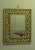 Folk Art Wall Mirror with Cushion Frame and Lemon Decoration, 1930 For Sale - Image 6 of 8