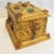 Antique Gilt and Bejeweled Alms Box For Sale - Image 4 of 10