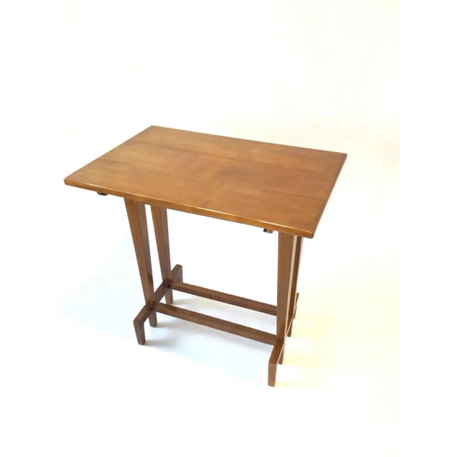 1920s Walnut Architectural Side Table Chairish