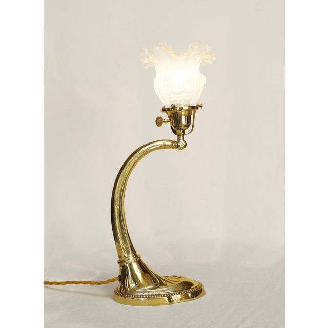 19th Century Art Nouveau Table Lamp, 1890s For Sale - Image 5 of 10