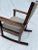Vintage Mission Style Rocking Chair in Dark Oak For Sale - Image 4 of 10