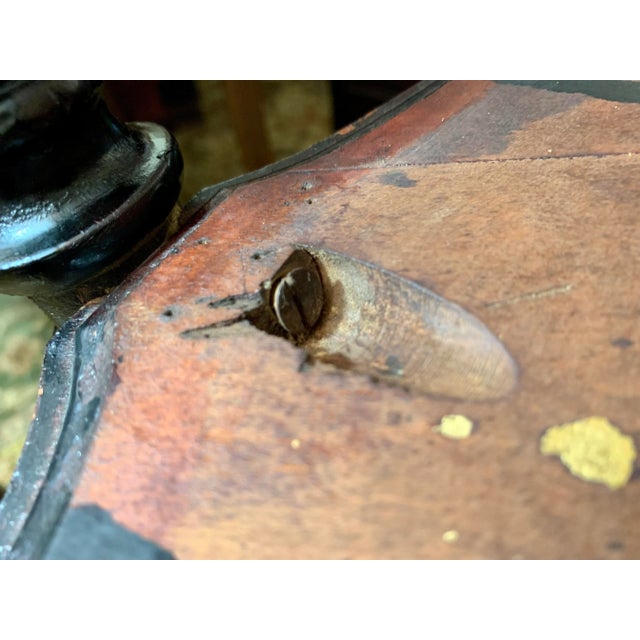 18th Century English Cloverleaf Garden Table For Sale - Image 11 of 12