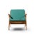 Poul Jensen for Selig Mid Century Walnut Z Lounge Chairs This chair measures: 29.75 wide x 33 deep x 28.5 high, with a...