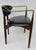C.1950's Dan Johnson for Selig of Denmark, Walnut & Brass "Viscount" Accent/Lounge Chair With Brentano Textile For Sale In West Palm - Image 6 of 18