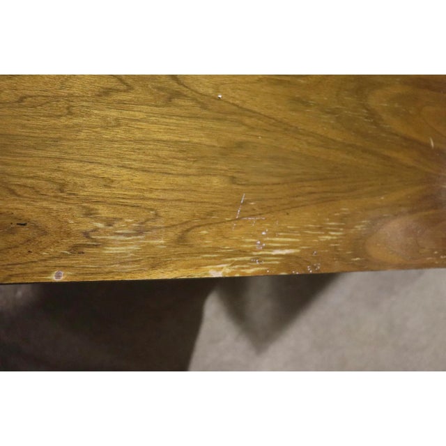 Mid 20th Century Sculpted Front Nightstands - a Pair For Sale - Image 9 of 12