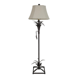 Designer Metal Toleware Standing Floor Lamp