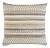 Schumacher Fremont Indoor & Outdoor 22" Pillow in Neutral For Sale