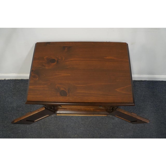 Kling Colonial Solid Pine Rustic Americana 26" Cabinet Nightstand 32-5016-205 For Sale In Kansas City - Image 6 of 15
