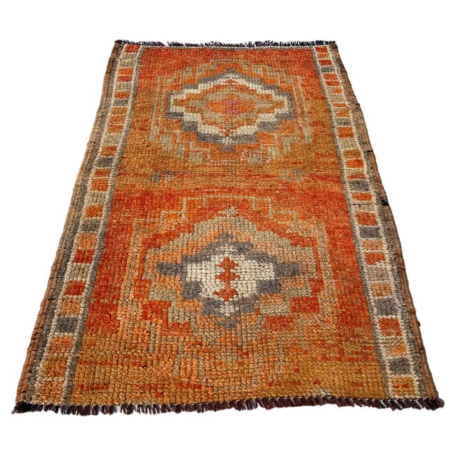 Vintage Kurdish Herki Rug, 1930s For Sale