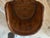 Wood Vintage Equipale Folk Art Leather Chair From Mexico 1930’s-40’s For Sale - Image 7 of 11