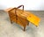 Brown Mid Century Scandinavian Modern Expanding Sewing Caddy / Box by a.s. Strommen Bruk Hamar, Norway For Sale - Image 8 of 12