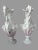 Pair of Antique Parian Bisque Porcelain Grape & Leaf Decorated Ewers For Sale - Image 6 of 12
