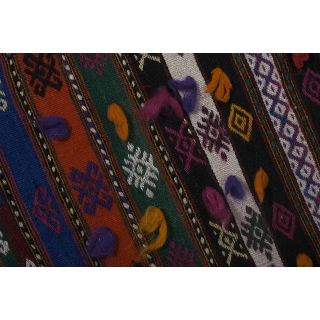 1960s Turkish Handmade Runner Kilim - Stair Extra Long Stair Rug 2'1'' X 25'8'' For Sale In Philadelphia - Image 6 of 13