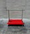 Mid-Century Modern Vintage MCM Glass Two Tiered Bar Cart For Sale - Image 3 of 6
