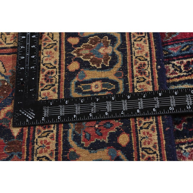Textile Late 19th Century Persian Khorassan Rug - 11'03 X 16'00 For Sale - Image 7 of 10