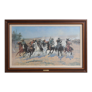 Frederick Remington Reproduction Oil Painting on Canvas