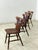 Vintage Country Style Wooden Dining Chairs, Set of 4 For Sale - Image 5 of 11