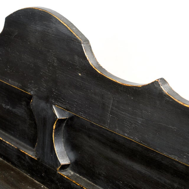Antique Pine Bench, 1900s For Sale - Image 6 of 14