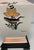 1980s Chinoiserie Lotus Flower Lamp With Foo Dog Handles For Sale In Richmond - Image 6 of 6