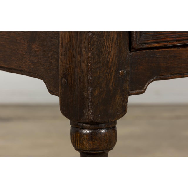 Late 18th Century English Oak Dresser Base or Server For Sale - Image 15 of 18