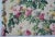 1950 Floral Cotton Curtain Panel "Saison Happily Married Fabrics" For Sale - Image 6 of 13