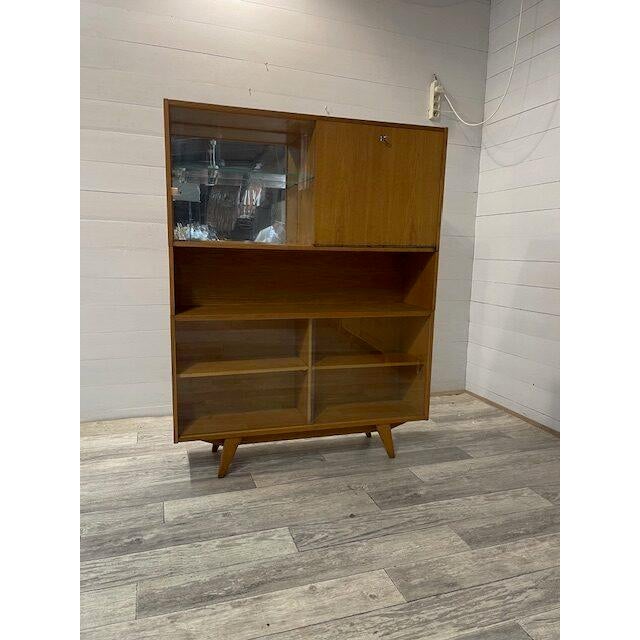 Vintage Bookcase with Bar by Jiroutek For Sale - Image 9 of 9