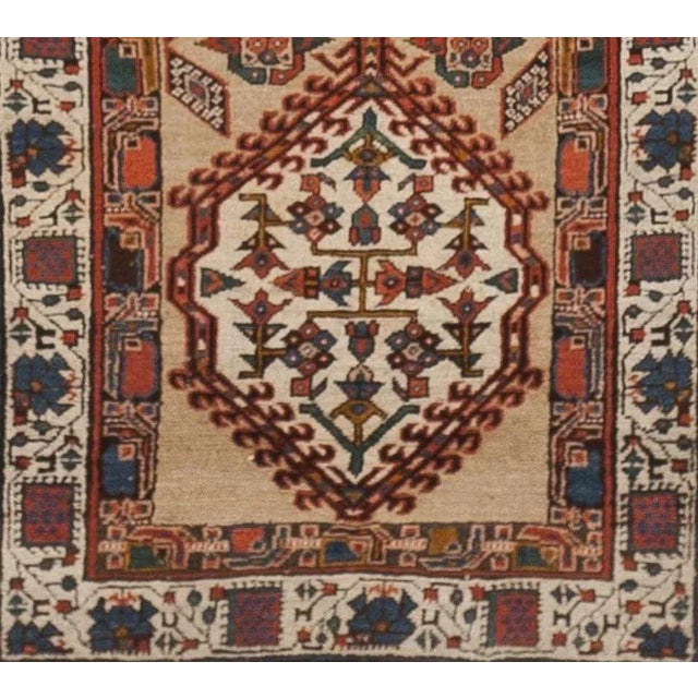 Antique Handmade Persian Runner Rug For Sale - Image 4 of 5