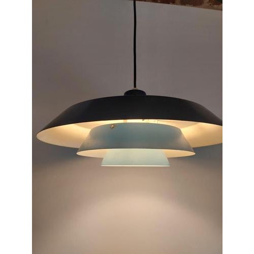 Troika Pendant Lamp by Bent Karlby for Lyfa, 1960s For Sale - Image 6 of 7