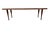 Brown Mid-Century Modern Walnut Tile-Top Coffee Table For Sale - Image 8 of 8