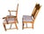 1930s Super Nice Full Size Solid Oak Dining Chairs For Sale - Image 11 of 11