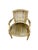 Vintage Neoclassical Striped Seat Armchair For Sale - Image 12 of 15