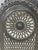Late 19th Century Cast Iron Antique Fireplace + Insert With Rosette Cover 24" X 27.75" For Sale - Image 4 of 6