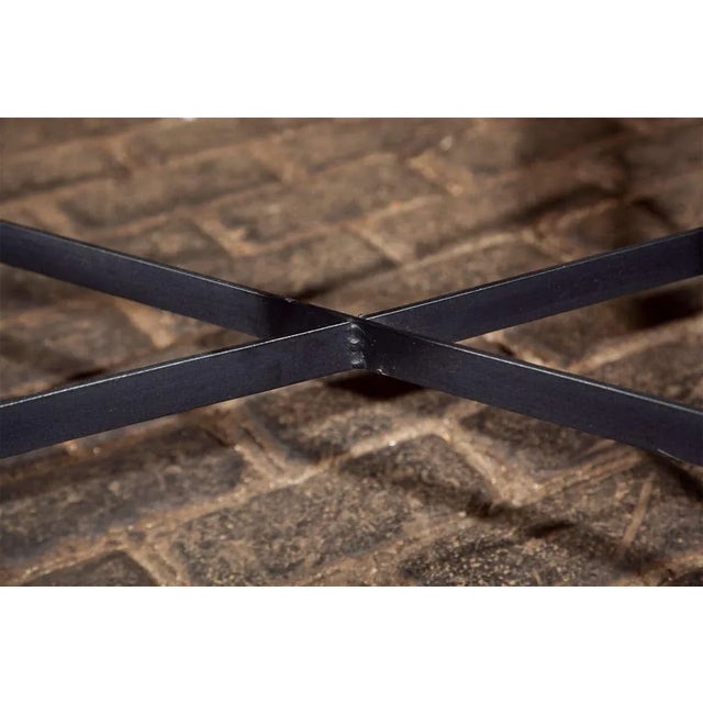 1960s Arthur Umanoff Wrought Iron Table For Sale - Image 5 of 9