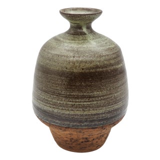 Swedish Ceramic Vase by Tony Borg for Tony Ceramic Kristinehamn, Sweden, 1970s For Sale