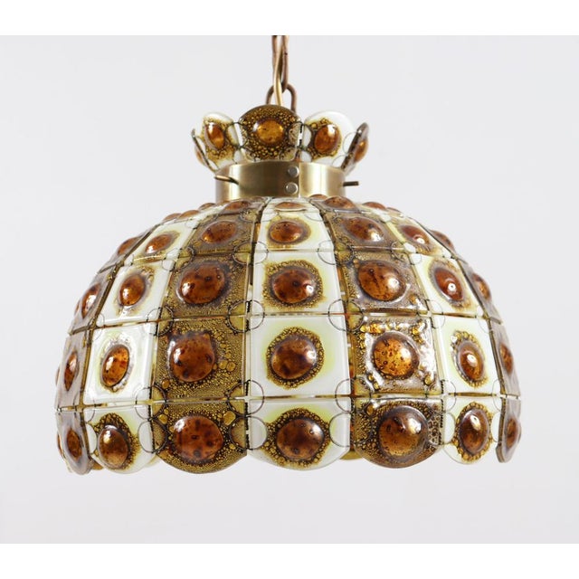 Mid-Century Modern Brutalist Ceiling Lamp by Felipe Delfinger for Feders, 1970s For Sale - Image 3 of 15