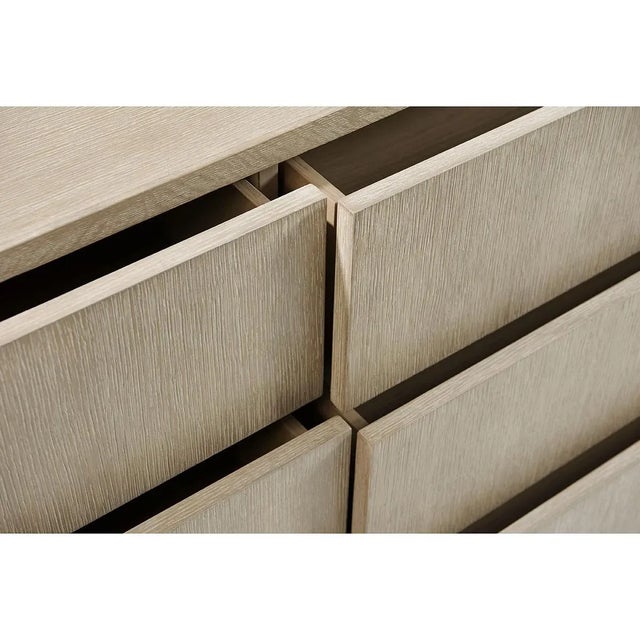 Beige Light Oak Modern Dresser For Sale - Image 8 of 8