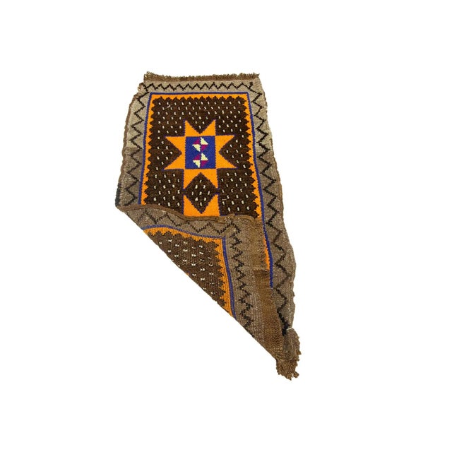 Mid-Century Modern Vintage Mini Turkish Rug For Sale - Image 3 of 4