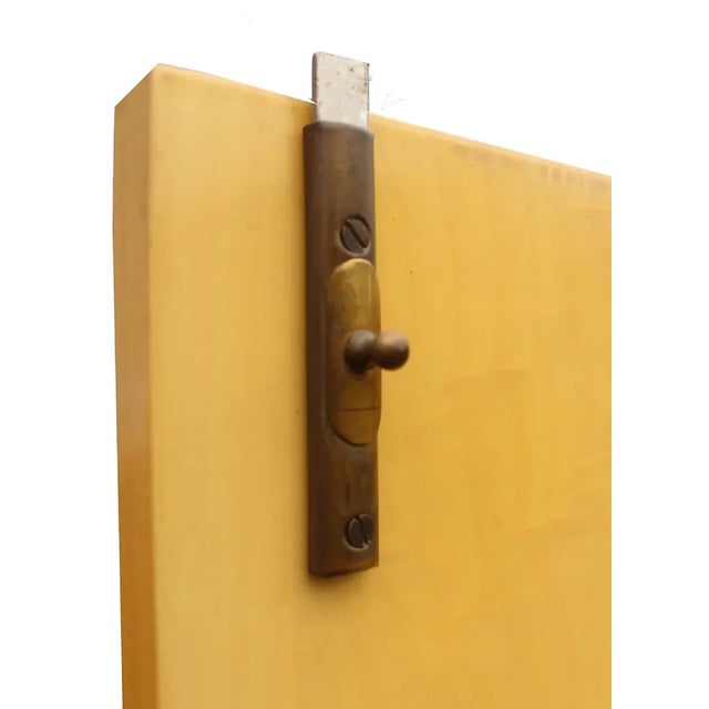 French Art Deco Tiger Grain amd Birch Double Wardrobe, 1920s For Sale - Image 8 of 10