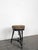 Napoleon III Piano Stool in Blackened Wood with Screws, in Very Good conditions.