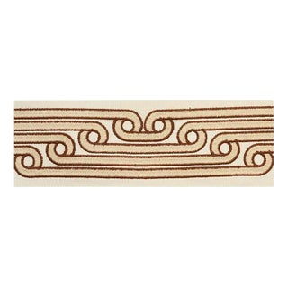 Schumacher Galloway Tape in Brown For Sale