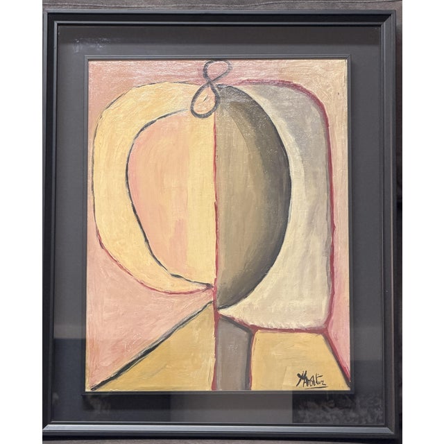 Manuel Angeles Ortiz, Composition, 1976, Oil on Canvas For Sale - Image 6 of 8