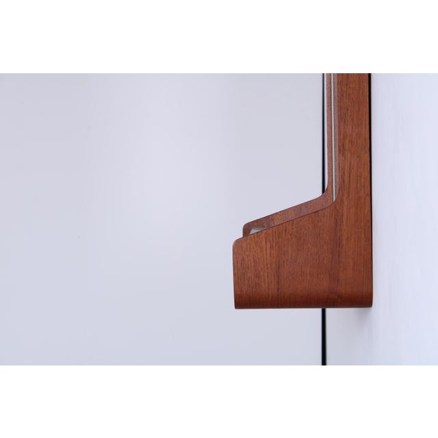 Brown Teak Euroika Mirror Console by Friso Kramer for Auping, 1960s For Sale - Image 8 of 17