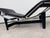 Black Vintage LC4 Chaise Lounge in Black Leather by Le Corbusier, 1970s For Sale - Image 8 of 13